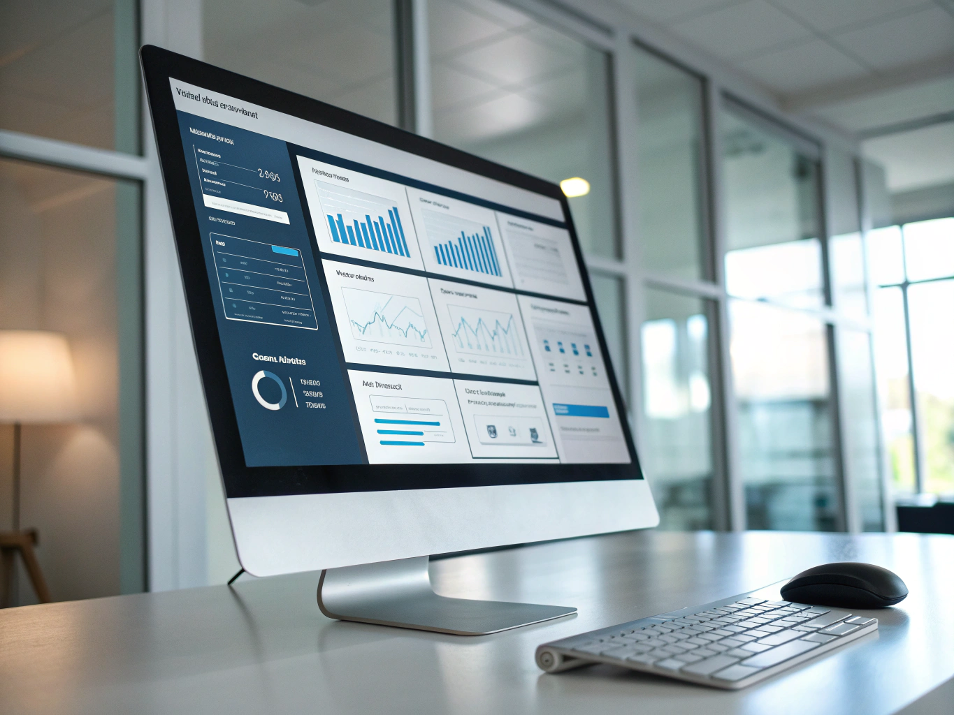 Automated finance workflow dashboard