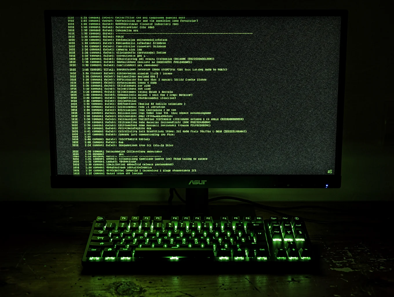Complex terminal command line interface for server configuration