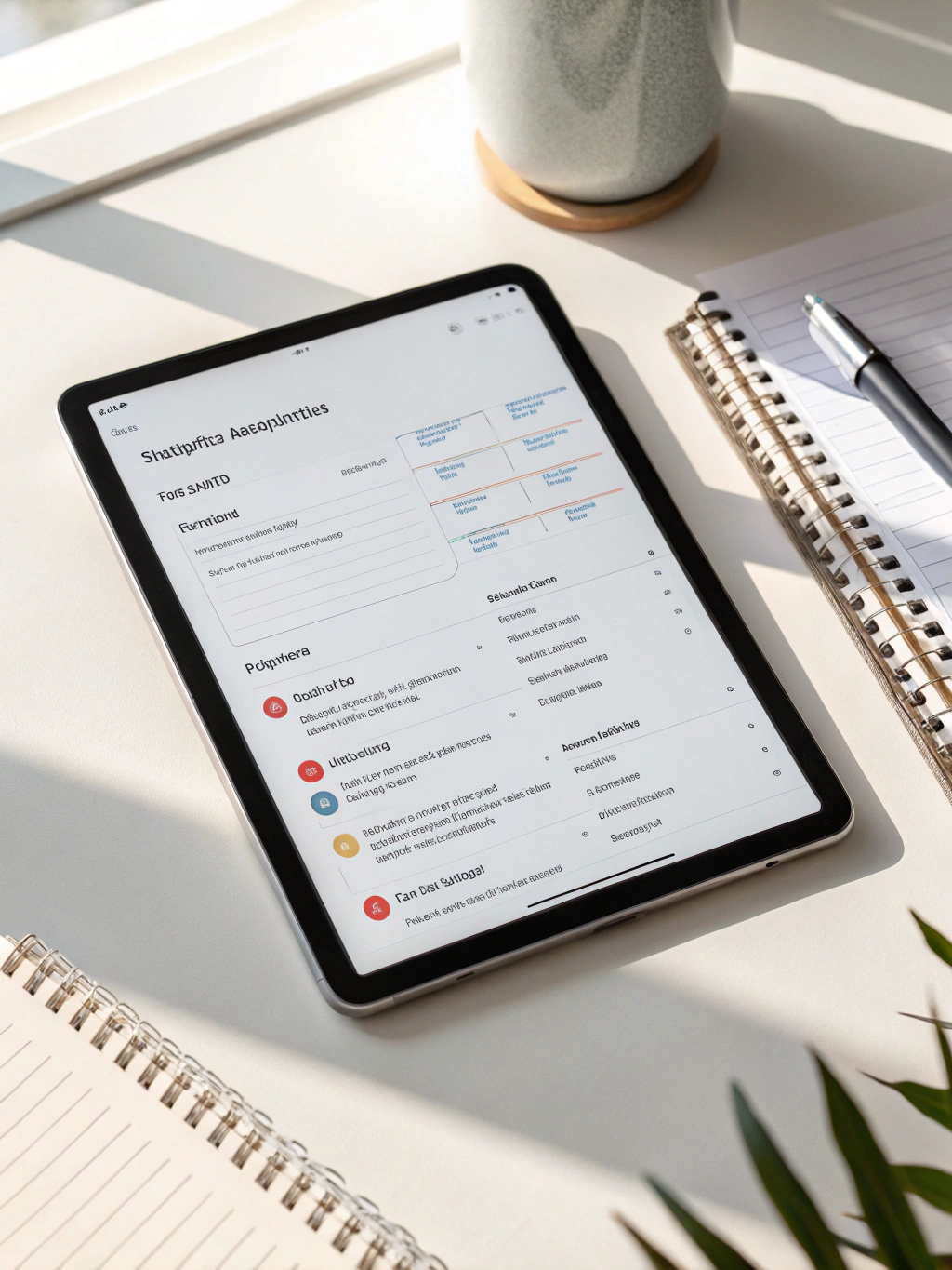 Minimalist interface representing a personal AI assistant