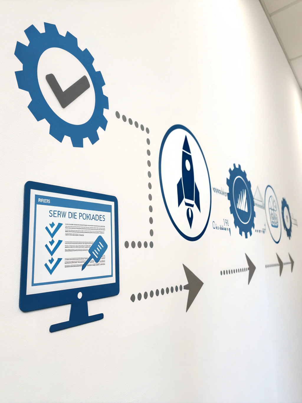 Digital infrastructure showing recurring automated cycles