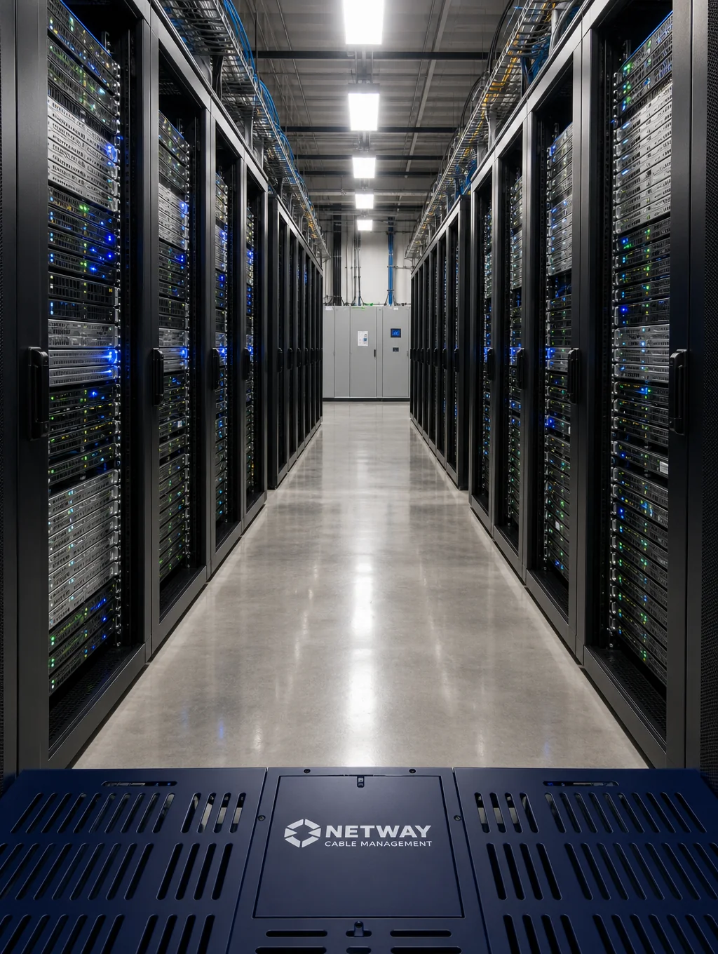 Secure server rack infrastructure for AI agent hosting
